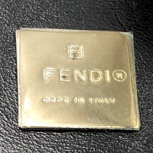 FENDI フェンディ 
 2804-31098 三つ折り財布 
キャンバス ネイビー