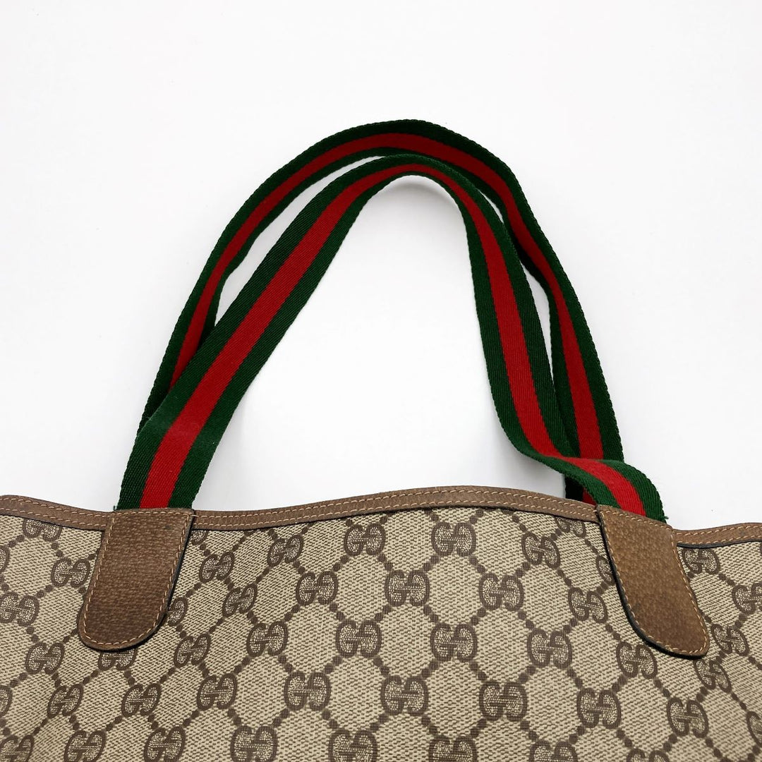 GUCCI グッチ 
 39・02・003 トートバッグ 
GGスプリームキャンバス ブラウン