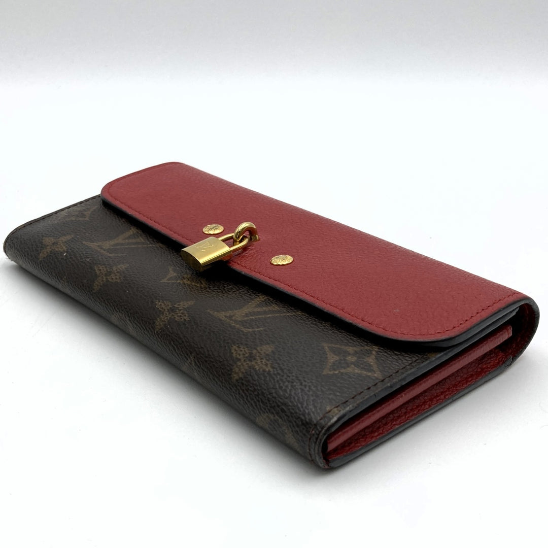 LOUIS VUITTON ルイ・ヴィトン 
 M61836  長財布 
PVC/レザー  レッド