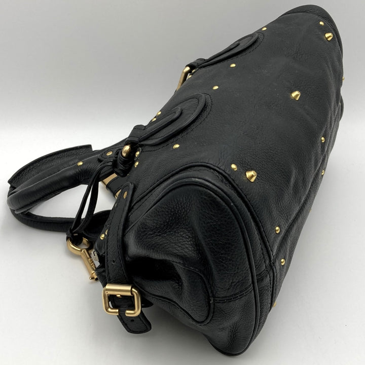 Chloe クロエ 
 パディントン 03 05 53 ショルダーバッグ 
レザー ブラック