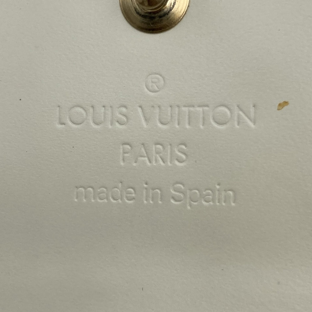 LOUIS VUITTON ルイ・ヴィトン 
 ミュルティクレ4 M91360  キーケース 
モノグラムヴェルニ ホワイト