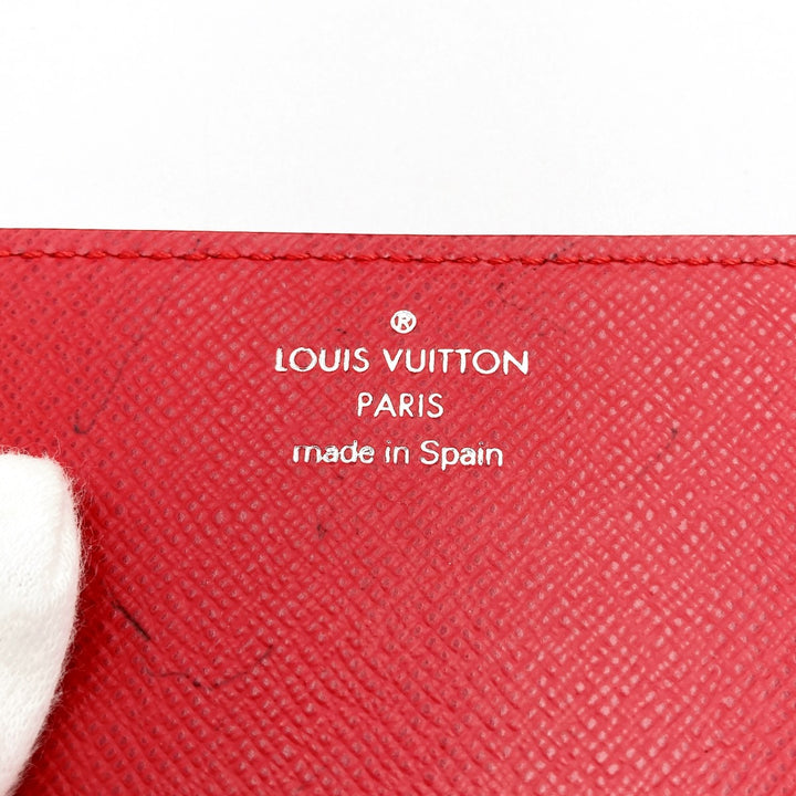 LOUIS VUITTON ルイ・ヴィトン 
 アンヴェロップ カルト ドゥ ヴィジット M5658E カードケース 
PVC レッド