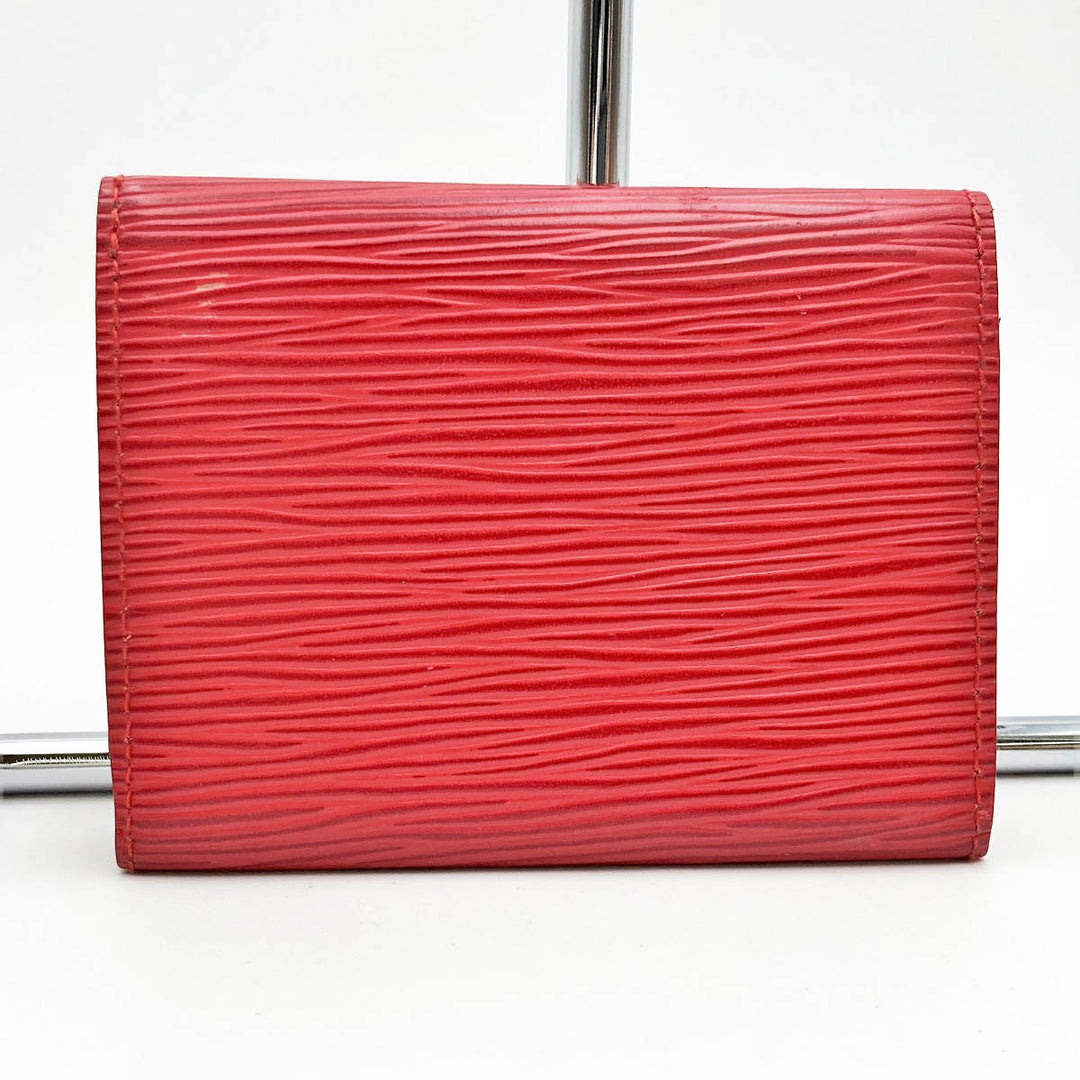 LOUIS VUITTON ルイ・ヴィトン 
 アンヴェロップ カルト ドゥ ヴィジット M5658E カードケース 
PVC レッド