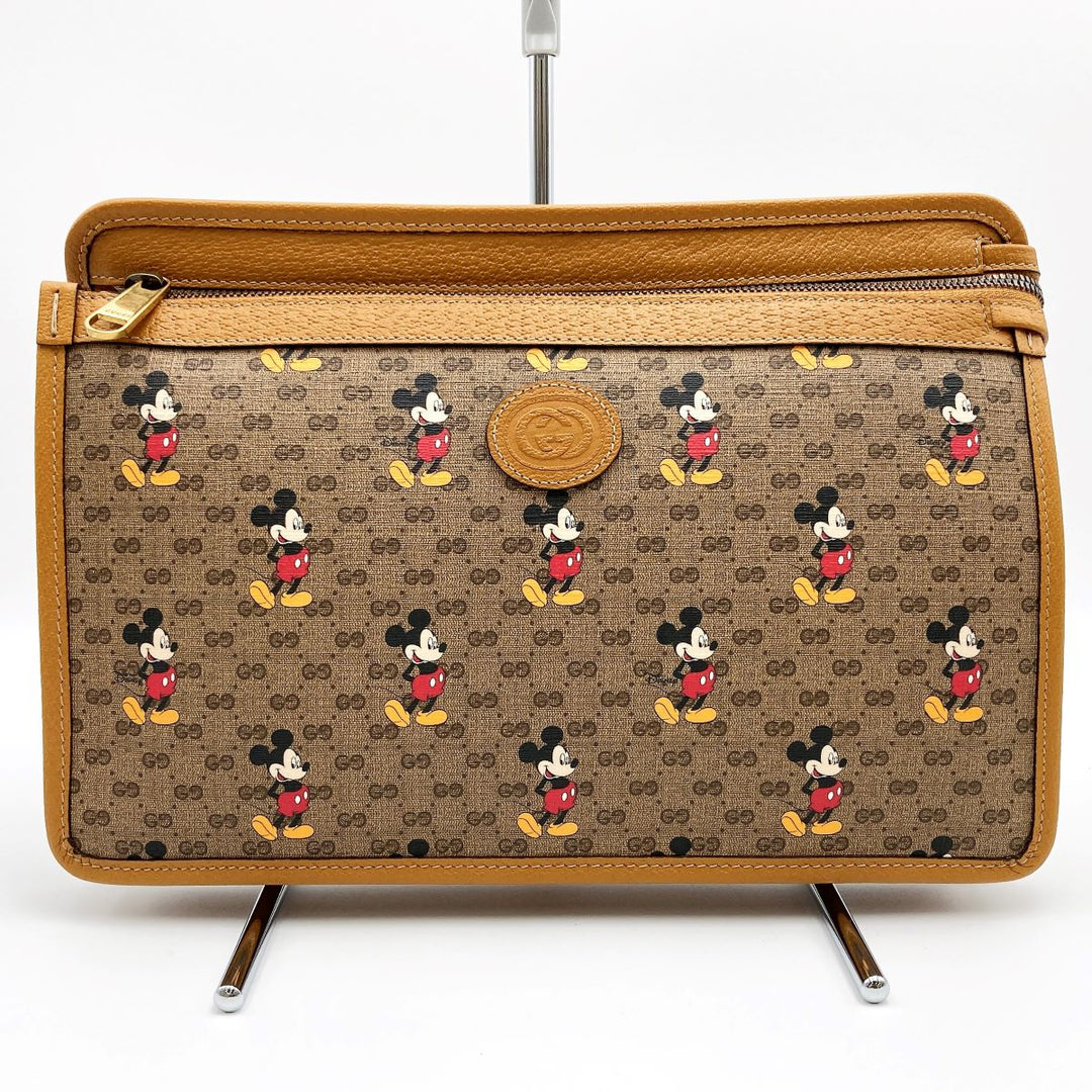 GUCCI グッチ 
 602552 クラッチバッグ 
PVC ブラウン