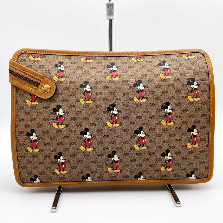GUCCI グッチ 
 602552 クラッチバッグ 
PVC ブラウン