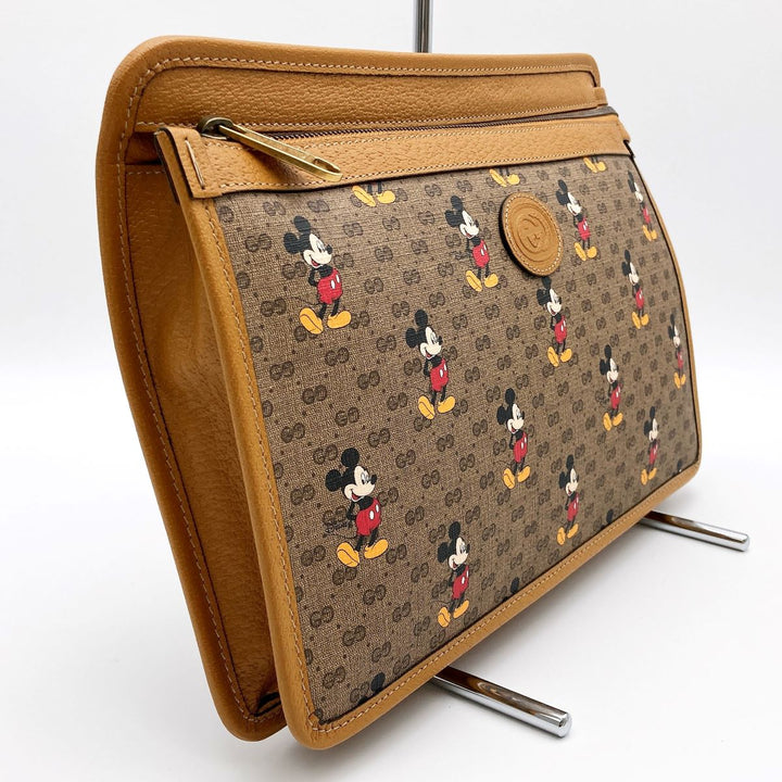 GUCCI グッチ 
 602552 クラッチバッグ 
PVC ブラウン