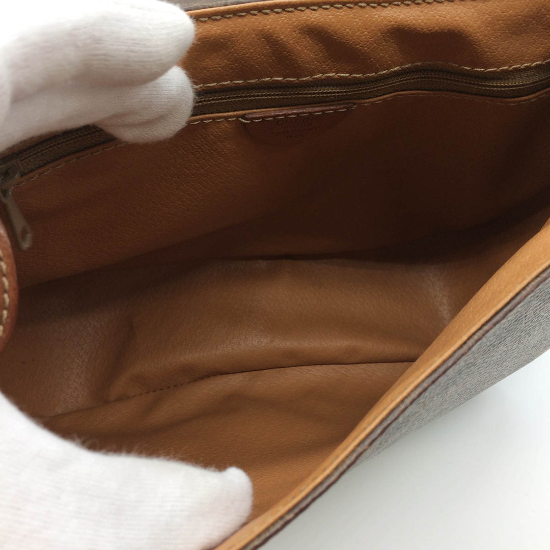 CELINE セリーヌ 
 M14 ショルダーバッグ 
PVC ブラウン