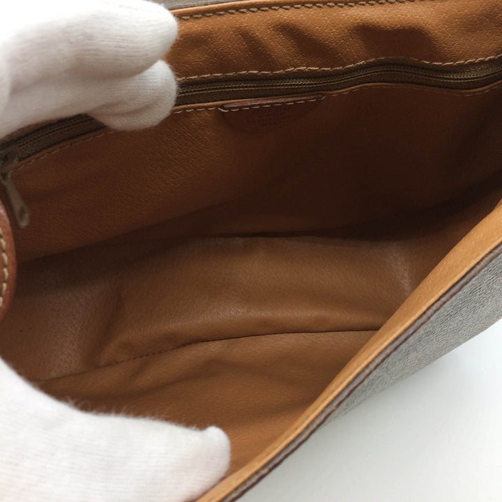 CELINE セリーヌ 
 M14 ショルダーバッグ 
PVC ブラウン