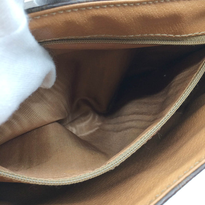 CELINE セリーヌ 
 M14 ショルダーバッグ 
PVC ブラウン