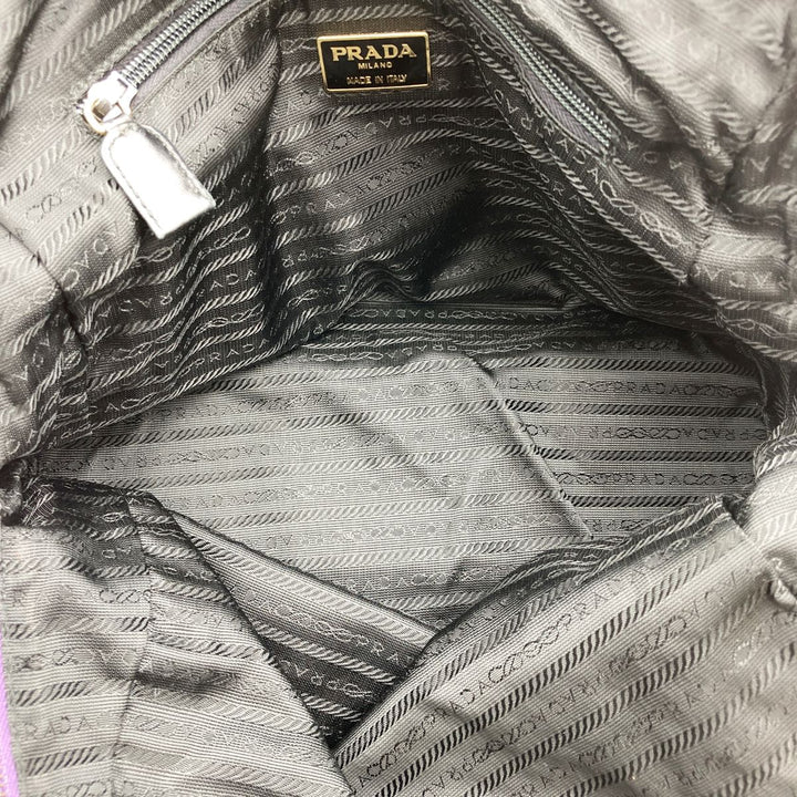 PRADA プラダ 
 ショルダーバッグ 
ナイロン パープル