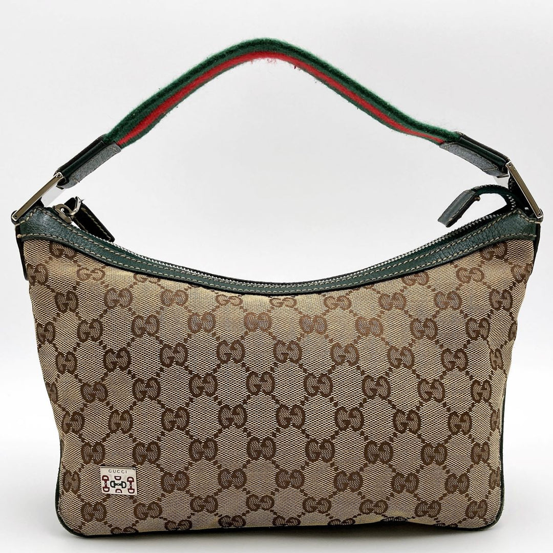 GUCCI グッチ 
 145812 ショルダーバッグ 
GGキャンバス ブラウン