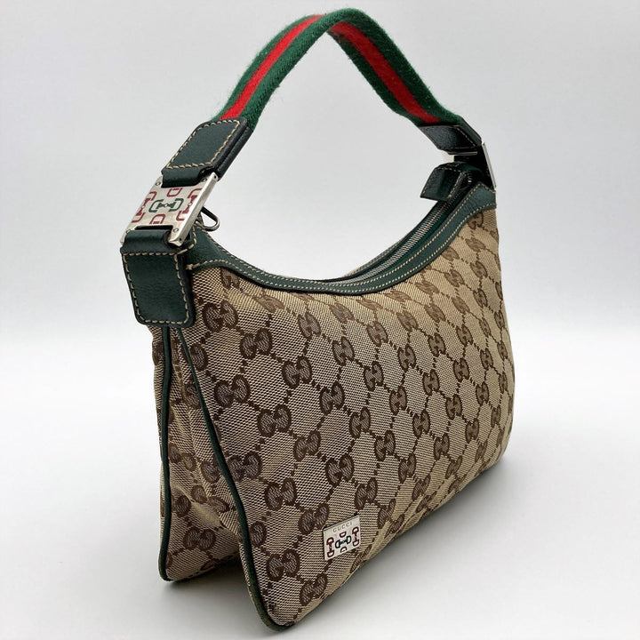 GUCCI グッチ 
 145812 ショルダーバッグ 
GGキャンバス ブラウン