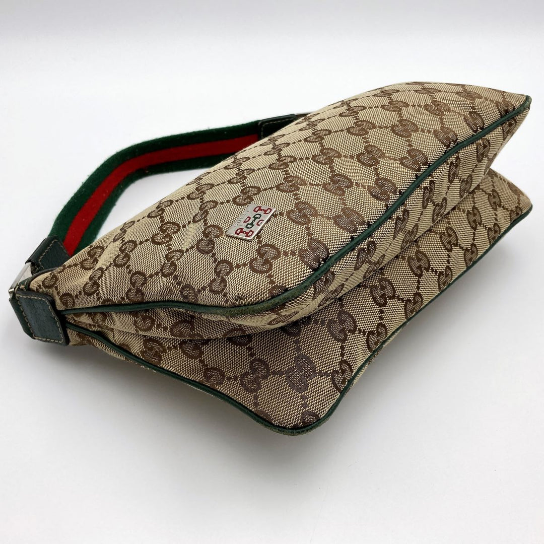 GUCCI グッチ 
 145812 ショルダーバッグ 
GGキャンバス ブラウン