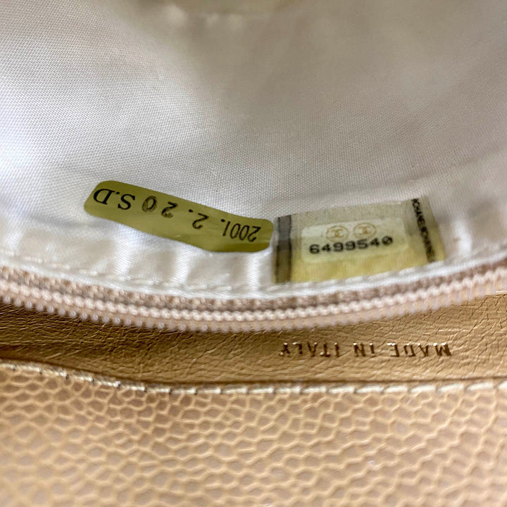 CHANEL シャネル 
 ショルダーバッグ 
レザー ベージュ