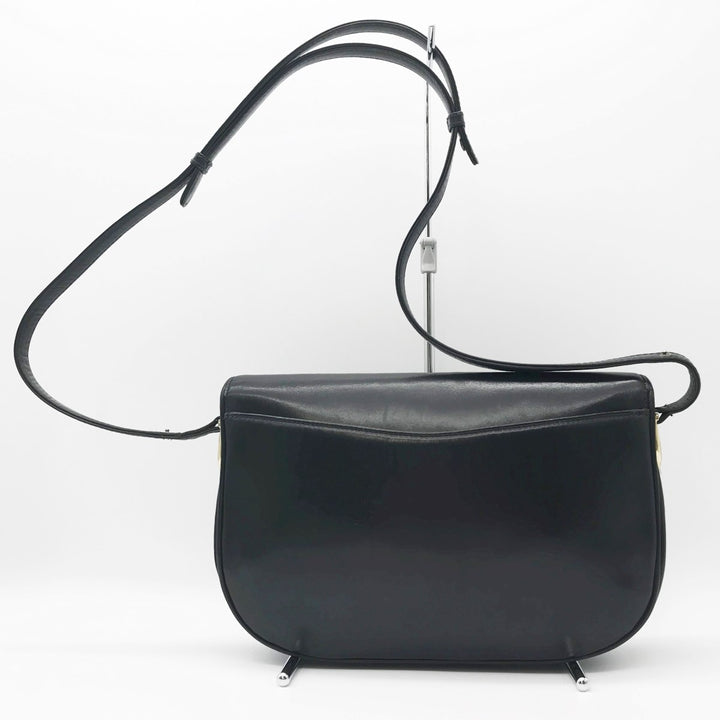 GUCCI グッチ 
 ショルダーバッグ 
レザー ブラック