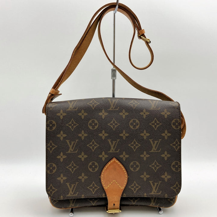 LOUIS VUITTON ルイ・ヴィトン 
 カルトシエールMM M51253 ショルダーバッグ 
PVC ブラウン