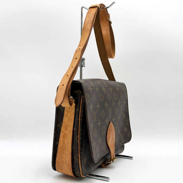 LOUIS VUITTON ルイ・ヴィトン 
 カルトシエールMM M51253 ショルダーバッグ 
PVC ブラウン