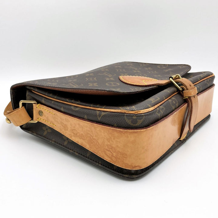 LOUIS VUITTON ルイ・ヴィトン 
 カルトシエールMM M51253 ショルダーバッグ 
PVC ブラウン