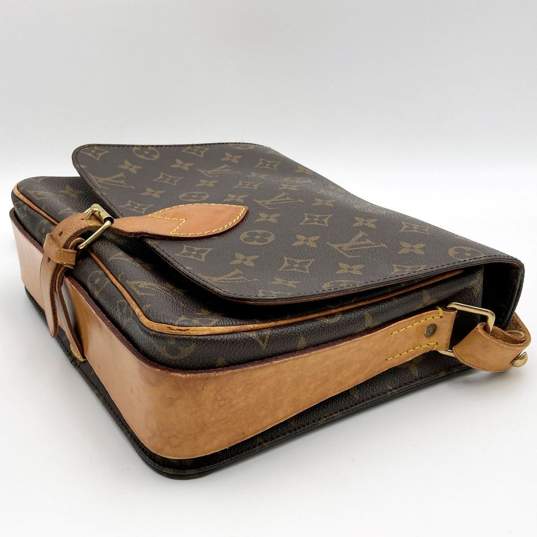 LOUIS VUITTON ルイ・ヴィトン 
 カルトシエールMM M51253 ショルダーバッグ 
PVC ブラウン