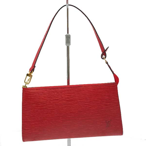 LOUIS VUITTON ルイ・ヴィトン 
 ポシェット・アクセソワール M52947/アクセサリーポーチ アクセサリーポーチ 
エピレザー レッド