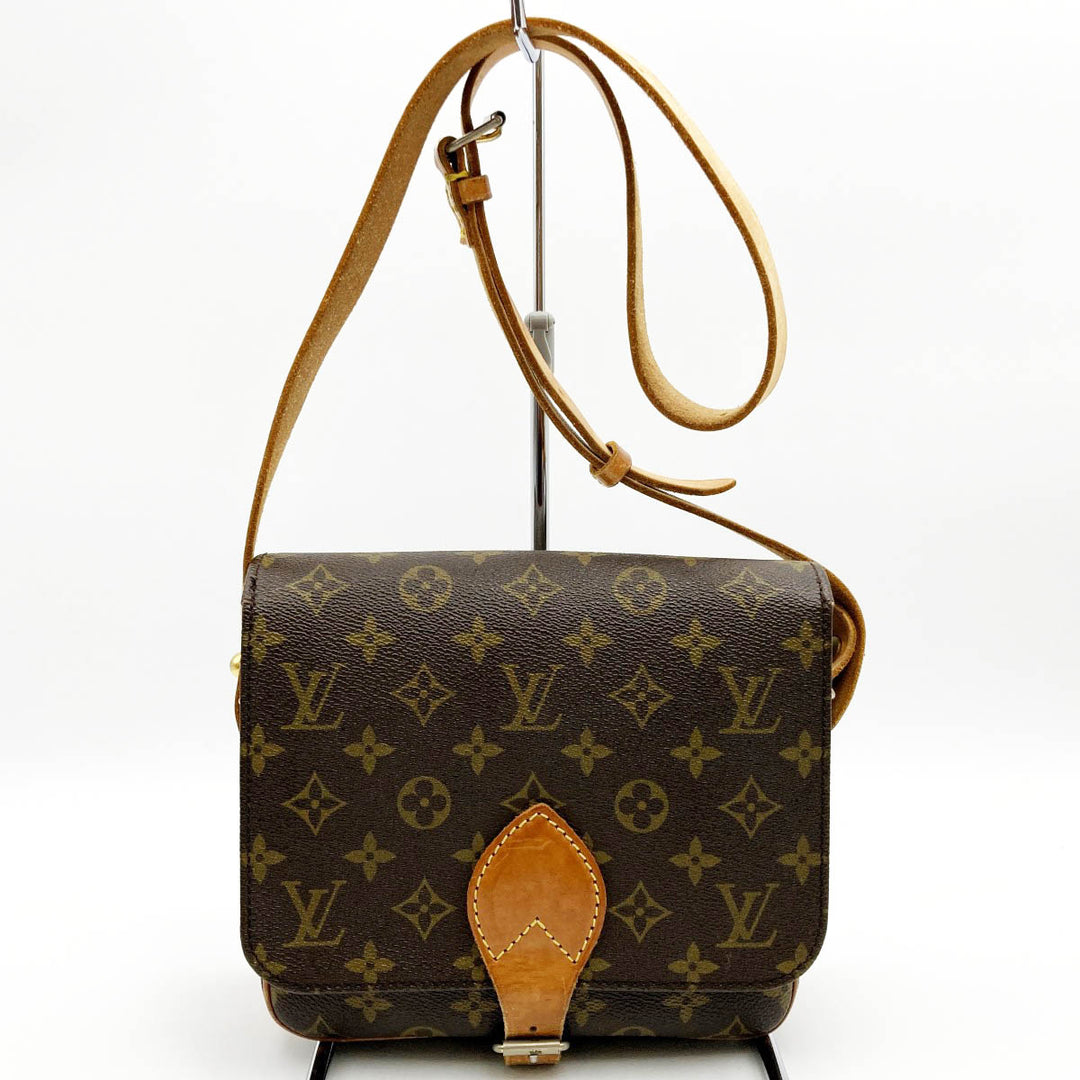 LOUIS VUITTON ルイ・ヴィトン 
 カルトシエールMM M51253 ショルダーバッグ 
PVC ブラウン
