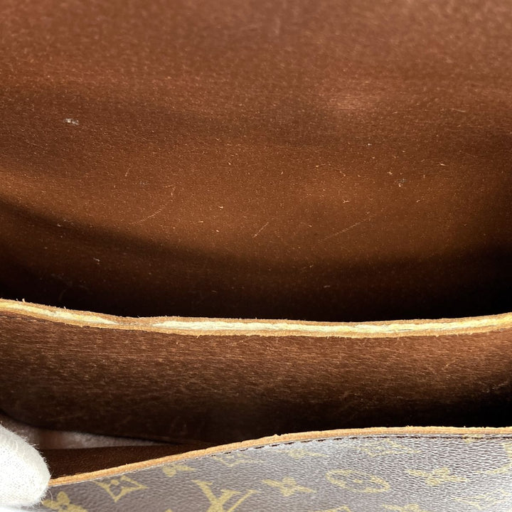 LOUIS VUITTON ルイ・ヴィトン 
 カルトシエールMM M51253 ショルダーバッグ 
PVC ブラウン
