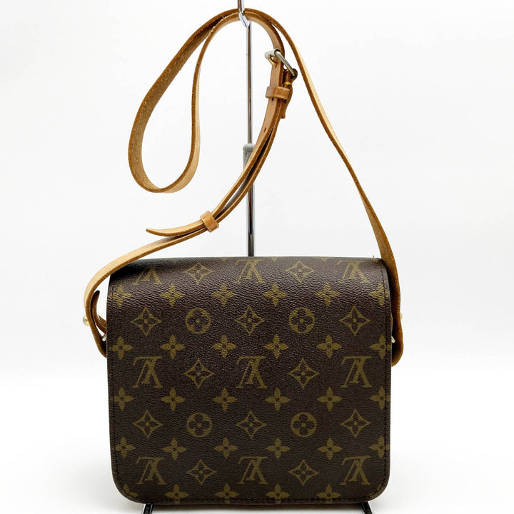 LOUIS VUITTON ルイ・ヴィトン 
 カルトシエールMM M51253 ショルダーバッグ 
PVC ブラウン