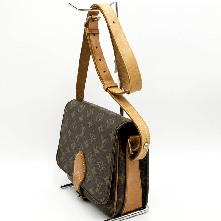LOUIS VUITTON ルイ・ヴィトン 
 カルトシエールMM M51253 ショルダーバッグ 
PVC ブラウン