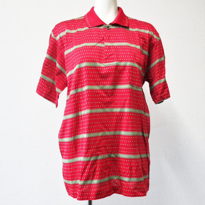 YVES SAINT LAURENT イヴ・サンローラン 
 半袖Ｔシャツ 
コットン レッド