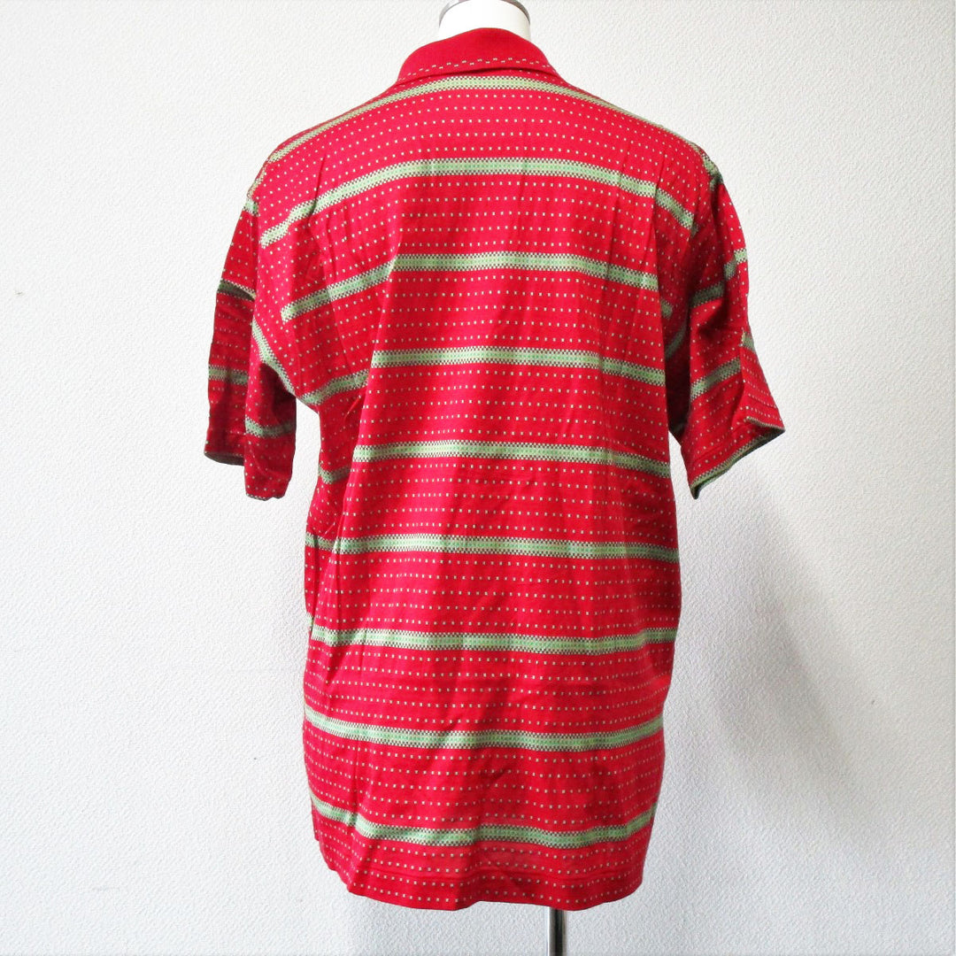 YVES SAINT LAURENT イヴ・サンローラン 
 半袖Ｔシャツ 
コットン レッド