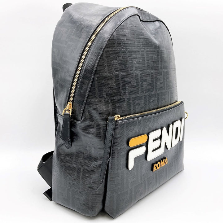 FENDI フェンディ 
 フィラコラボ 7VZ042-A5N7 リュック・デイパック 
PVC ブラック