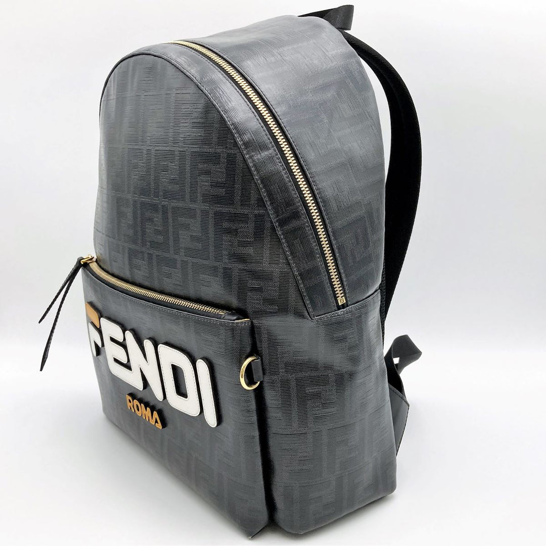 FENDI フェンディ 
 フィラコラボ 7VZ042-A5N7 リュック・デイパック 
PVC ブラック