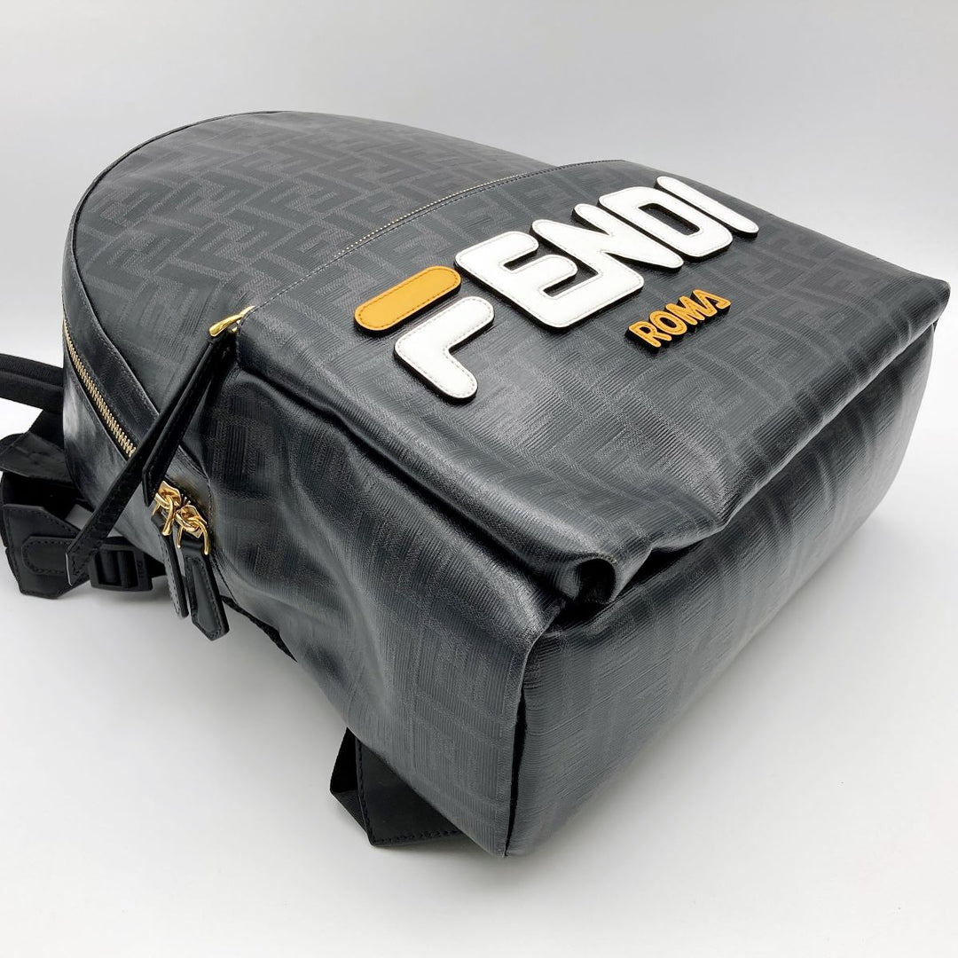 FENDI フェンディ 
 フィラコラボ 7VZ042-A5N7 リュック・デイパック 
PVC ブラック
