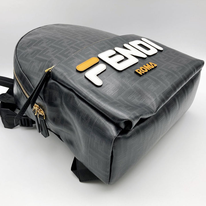 FENDI フェンディ 
 フィラコラボ 7VZ042-A5N7 リュック・デイパック 
PVC ブラック