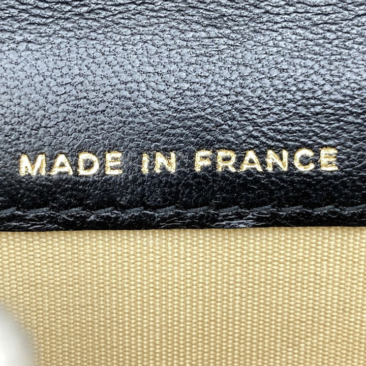 CHANEL シャネル 
 ポールチェーンクラッチ ショルダーバッグ 
ラムスキン ブラック