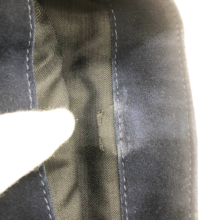 FENDI フェンディ 
 26569089 ショルダーバッグ 
スウェード ネイビー