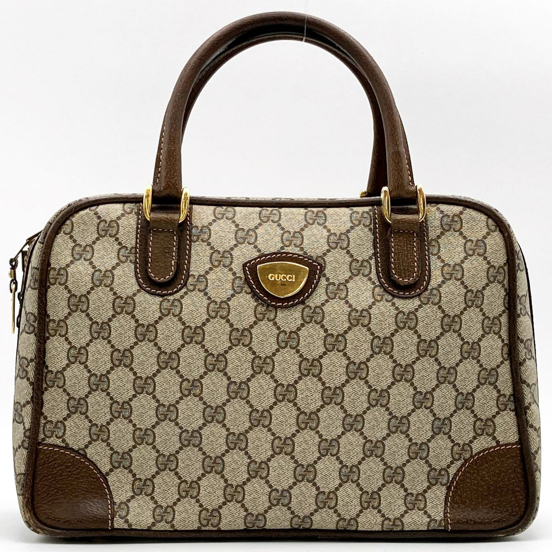 GUCCI グッチ 
 39・002・4330 ボストンバッグ 
GGスプリームキャンバス ブラウン
