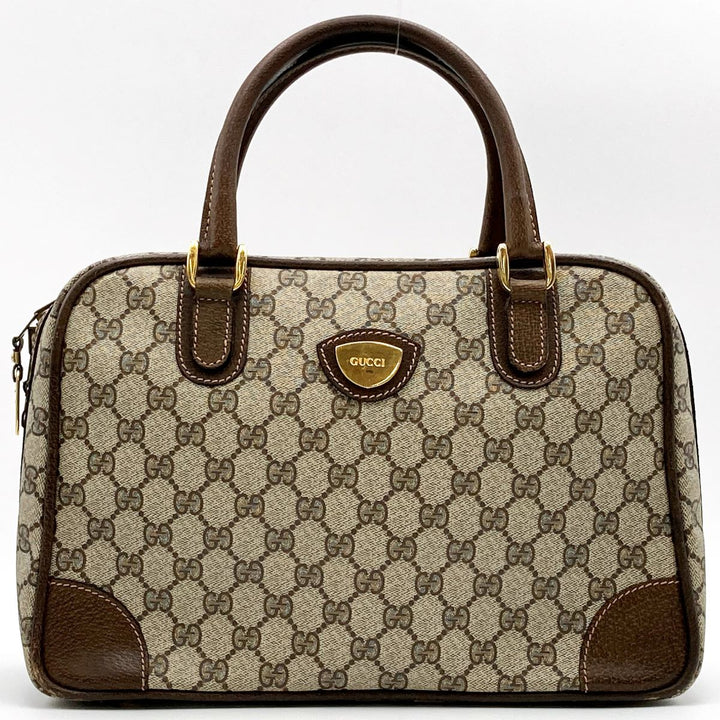 GUCCI グッチ 
 39・002・4330 ボストンバッグ 
GGスプリームキャンバス ブラウン