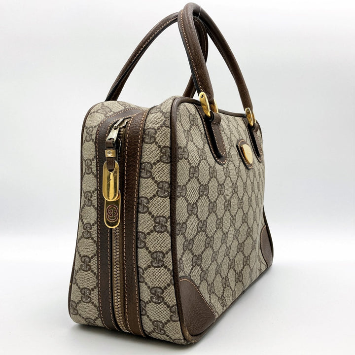 GUCCI グッチ 
 39・002・4330 ボストンバッグ 
GGスプリームキャンバス ブラウン