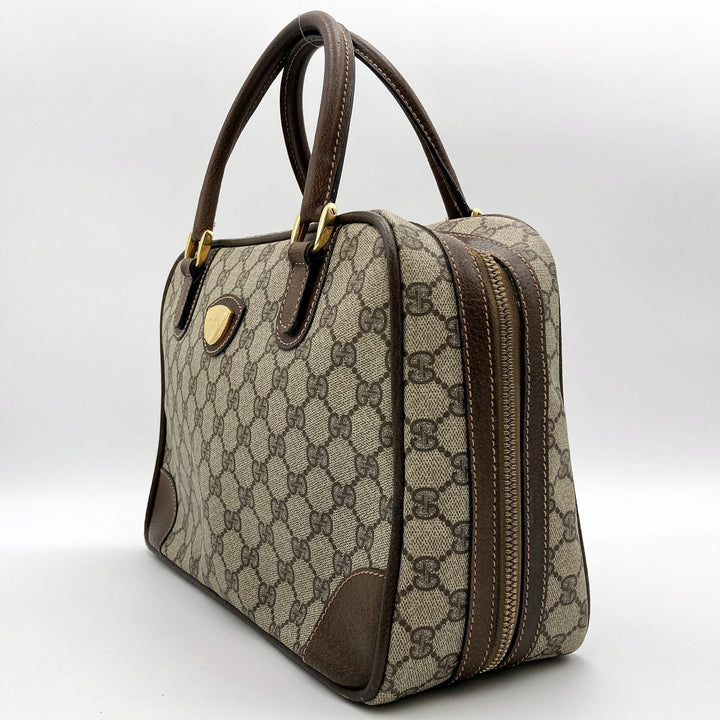 GUCCI グッチ 
 39・002・4330 ボストンバッグ 
GGスプリームキャンバス ブラウン
