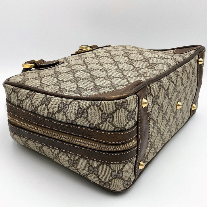 GUCCI グッチ 
 39・002・4330 ボストンバッグ 
GGスプリームキャンバス ブラウン
