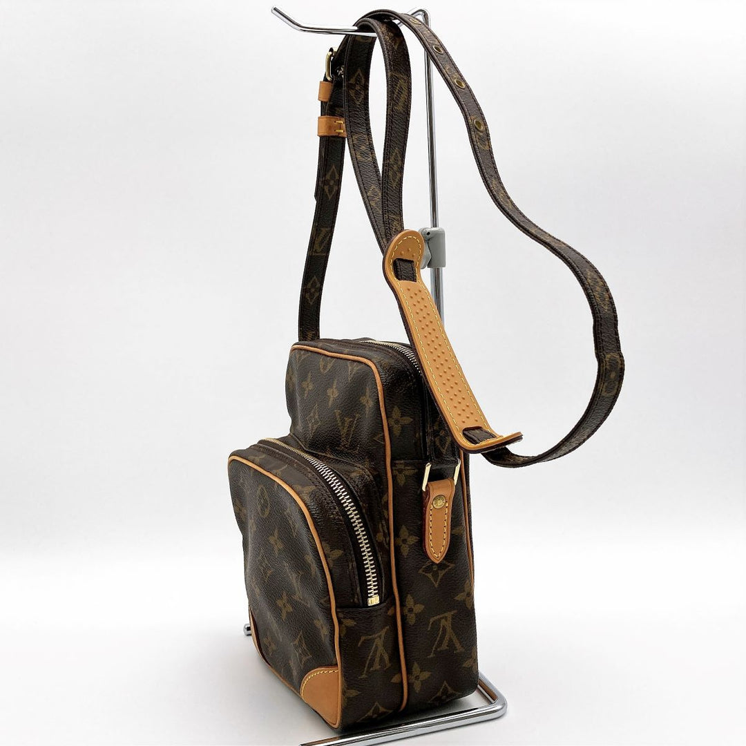 LOUIS VUITTON ルイ・ヴィトン 
 アマゾン M45236 ショルダーバッグ 
モノグラムキャンバス ブラウン系 斜めがけ クロスボディバッグ レディース
