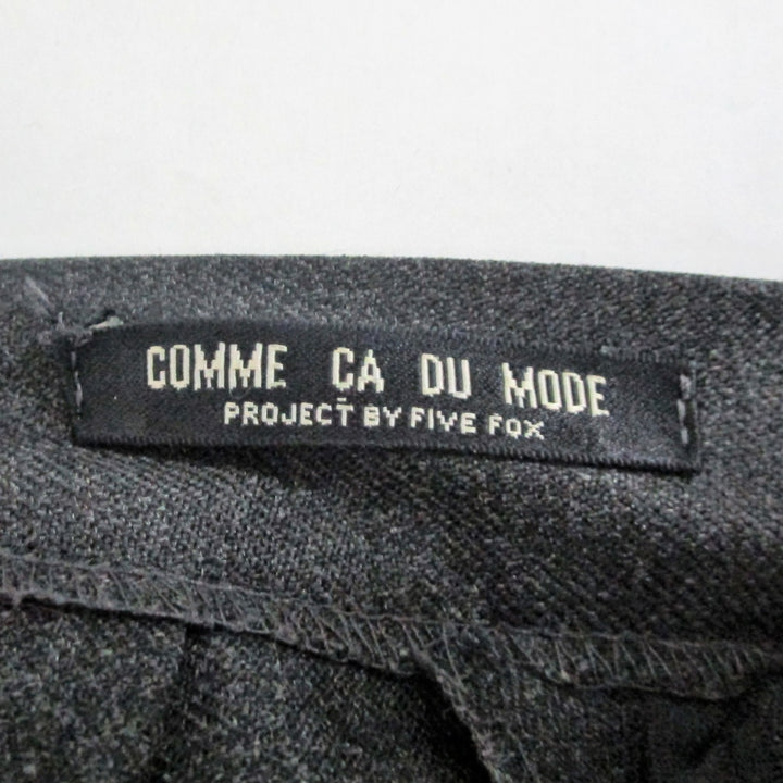 COMME CA DU MODE コムサ・デ・モード 
 ロングスカート 
ウール グレー