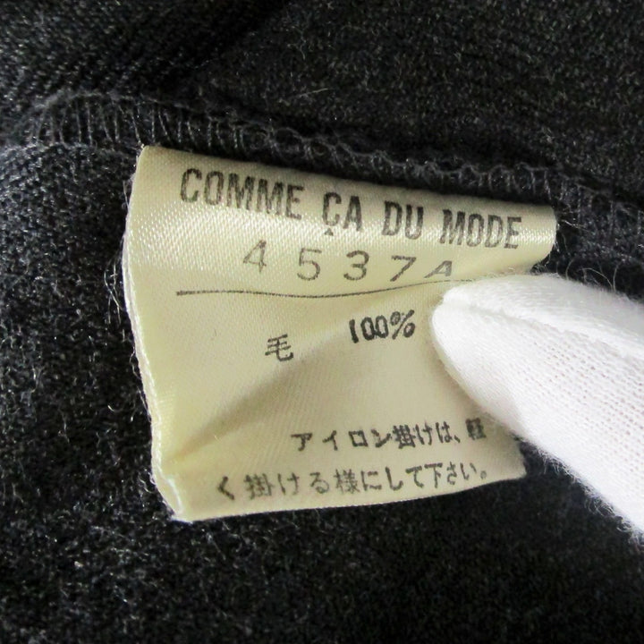 COMME CA DU MODE コムサ・デ・モード 
 ロングスカート 
ウール グレー