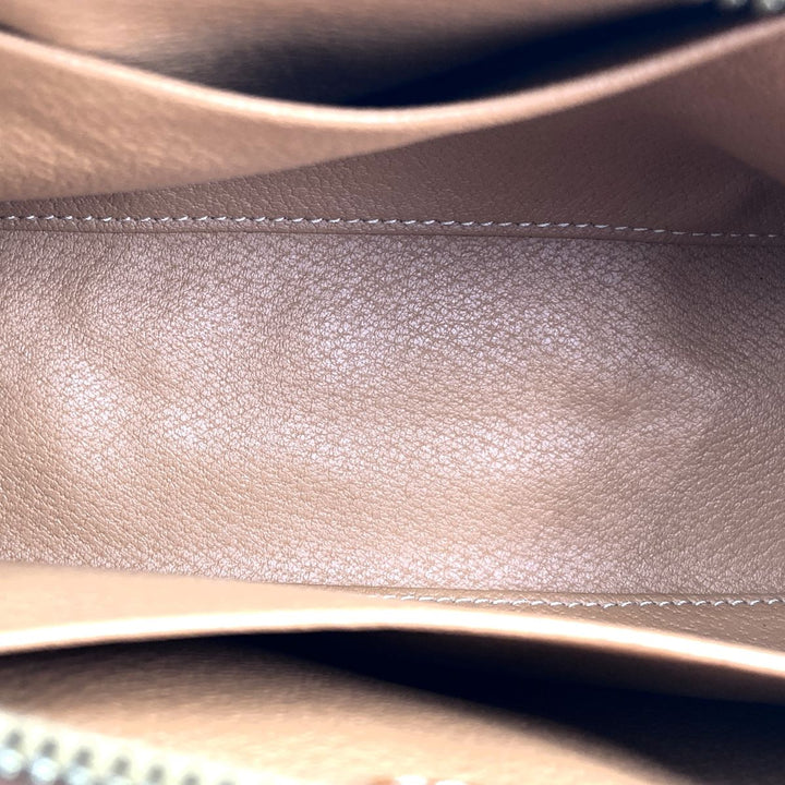 CELINE セリーヌ 
 クラッチバッグ 
PVC/レザー  ブラウン
