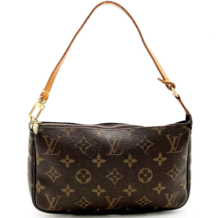 LOUIS VUITTON ルイ・ヴィトン 
 ポシェットアクセソワール M40712 ポーチ 
PVC ブラウン