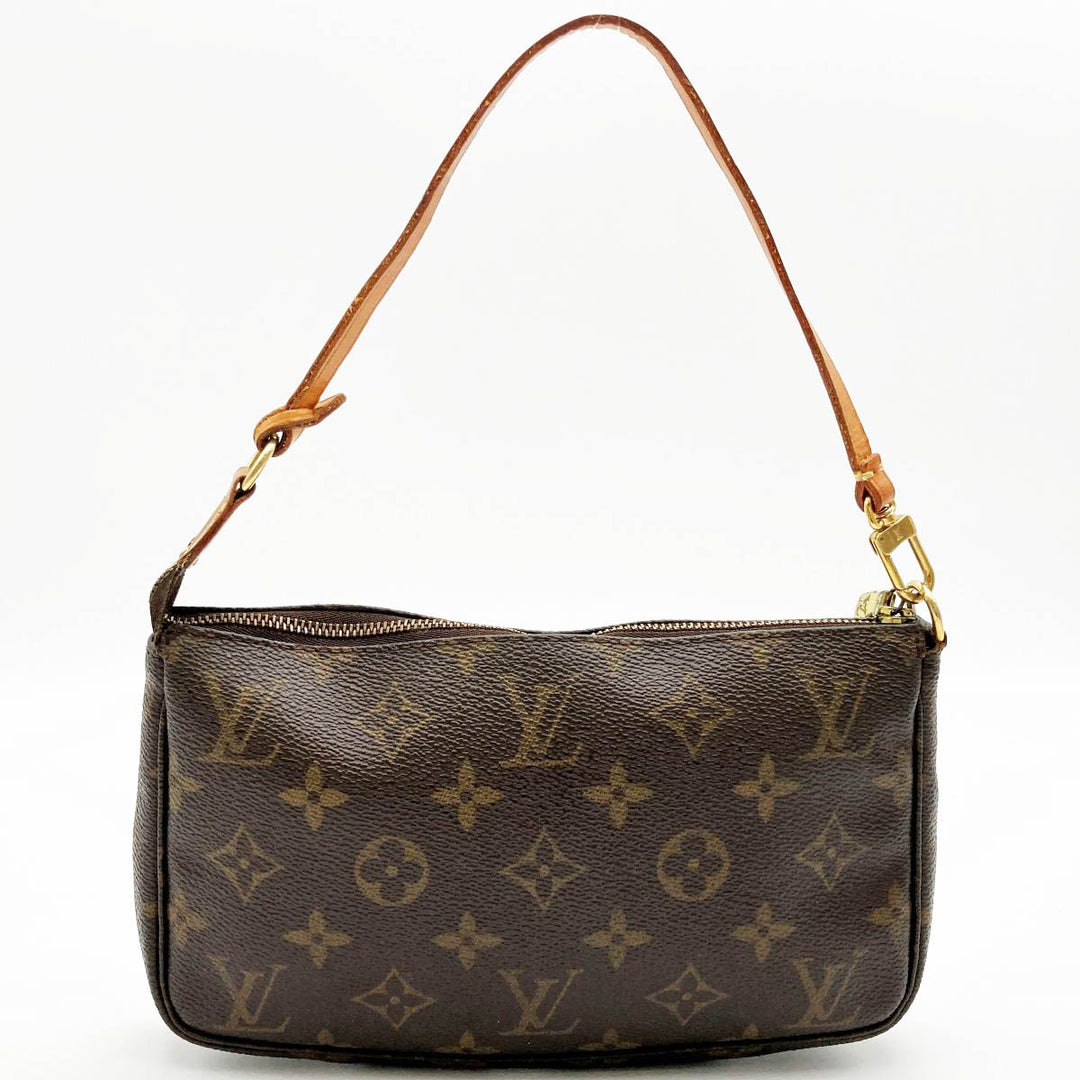 LOUIS VUITTON ルイ・ヴィトン 
 ポシェットアクセソワール M40712 ポーチ 
PVC ブラウン