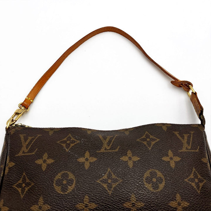 LOUIS VUITTON ルイ・ヴィトン 
 ポシェットアクセソワール M40712 ポーチ 
PVC ブラウン