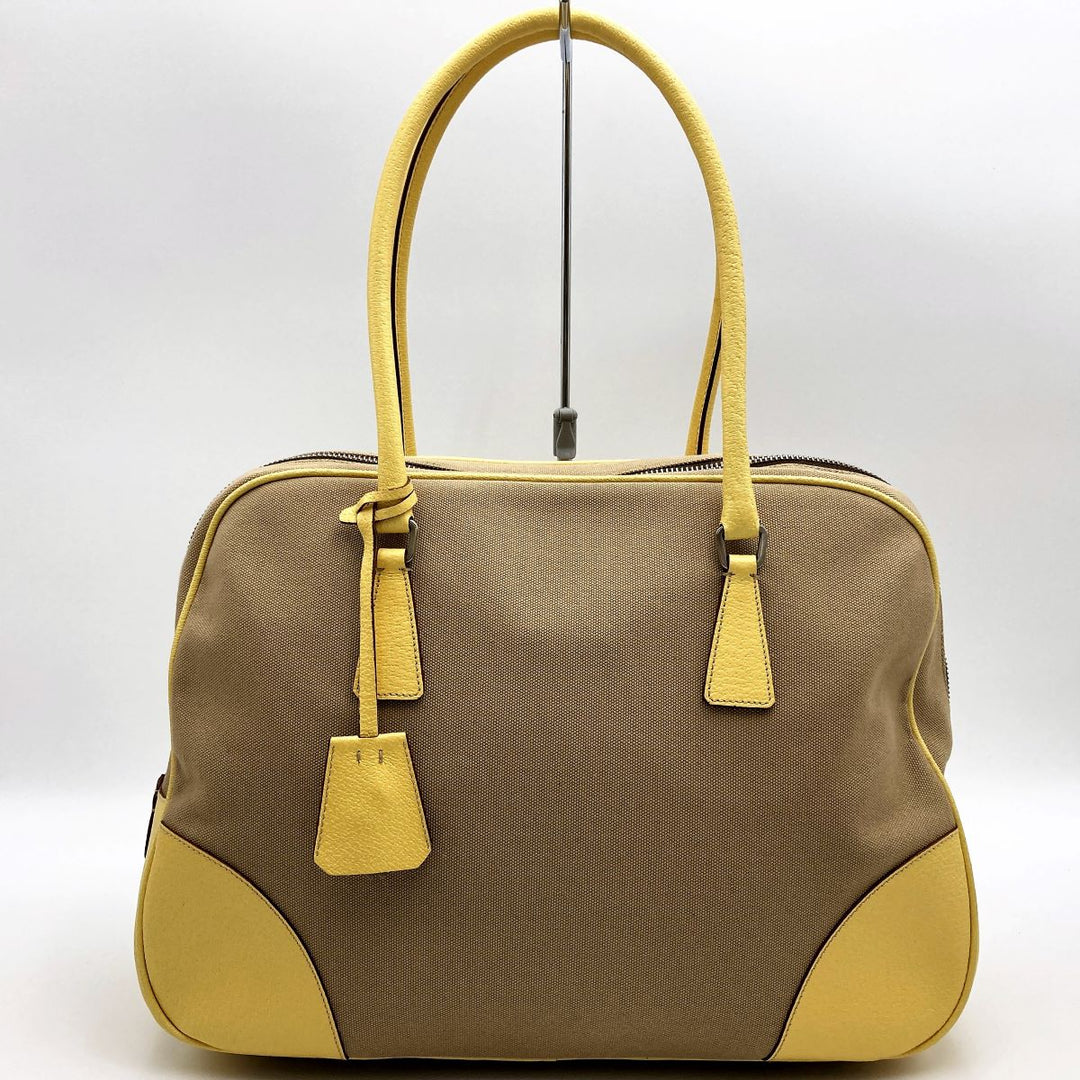 PRADA プラダ 
 BL0071 トートバッグ 
キャンバス ベージュ