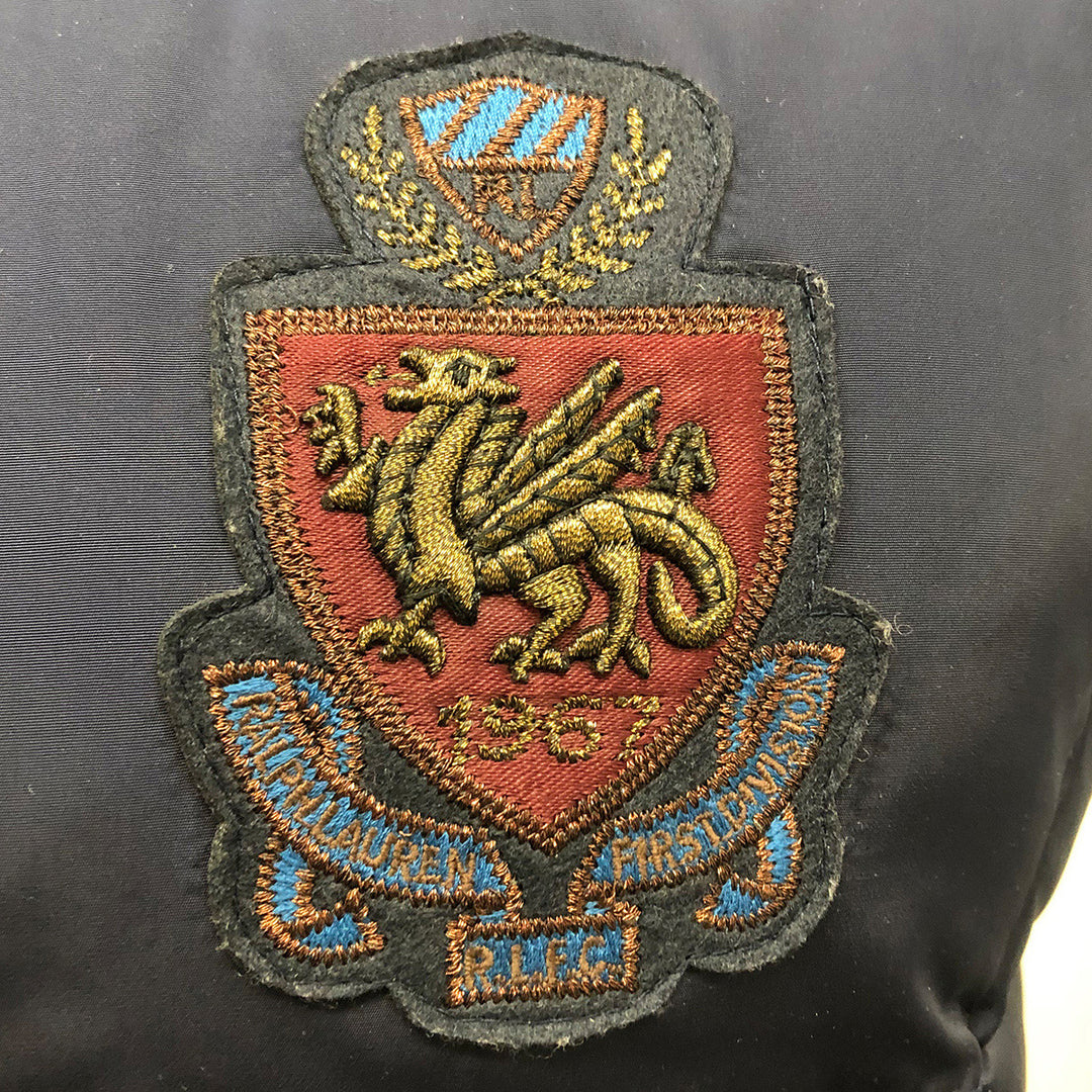 美品 
RALPH LAUREN ラルフローレン 
 キッズ サイズ160 ダウンベスト 
ポリエステル /ダウン、フェザー ネイビー 中古